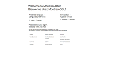 Desktop Screenshot of montreal-dsl.com